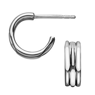 Links of London + Sterling Silver Hoop Earrings