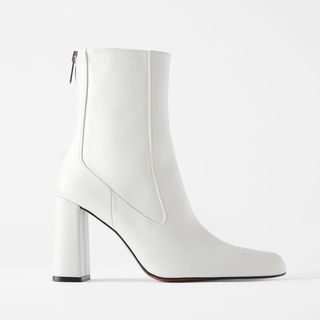 Zara + Leather High Heel Boots