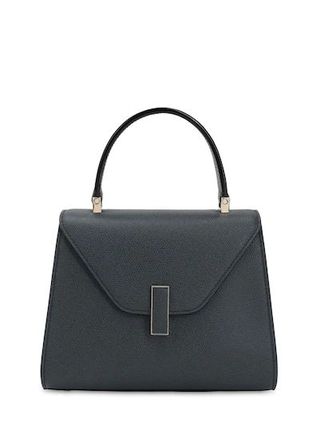 Valextra + Mini Iside Grained Leather Bag