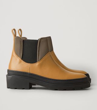 Cos + Chunky Sole Leather Boots