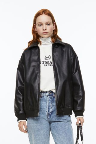 H&M + Collared Jacket