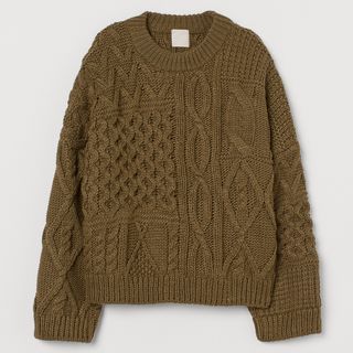 H&M + Cable Knit Jumper