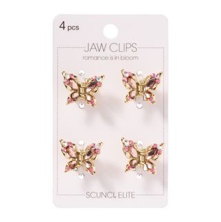Scünci + Mini Stone Jaw Clip Set