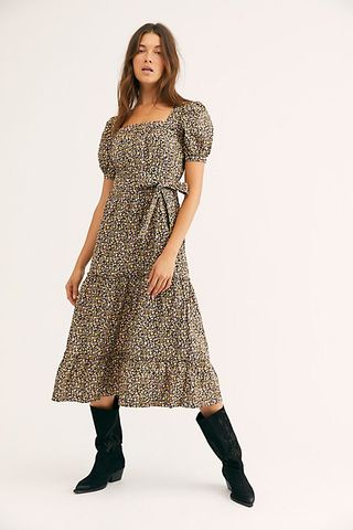 Free People + Heartlands Midi Dress