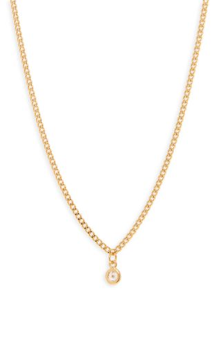 Nordstrom + Dainty Curb Chain Necklace
