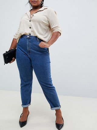ASOS Design + Recycled Farleigh High-Waisted Mom Jeans