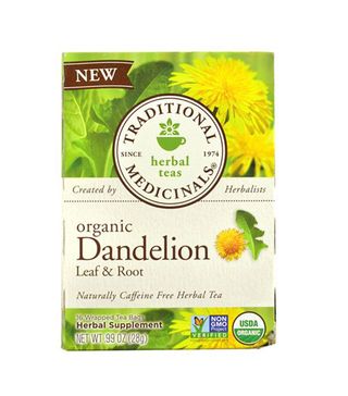 Traditional Medicinals Tea + Organic Dandelion Leaf and Root Tea (16 Bags)