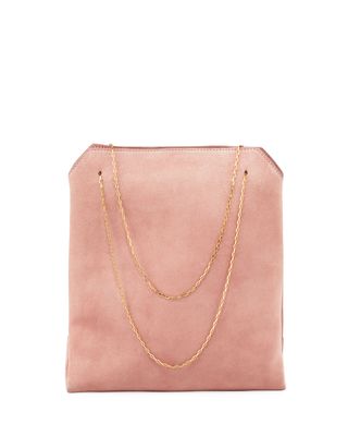 The Row + Small Suede Lunch Bag