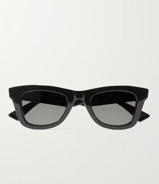 Bottega Veneta Eyewear + Square-Frame Acetate Sunglasses