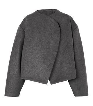 Totême + Bellac Cropped Wool-Blend Jacket
