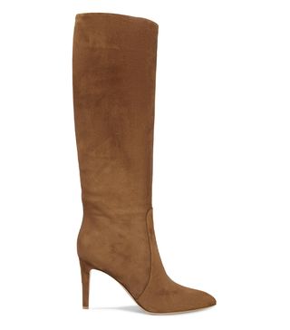 Gianvito Rossi + 85 Suede Knee-High Boots