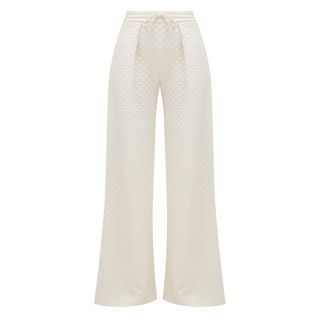 Vika Gazinskaya + Quilted Cotton-Blend Trousers