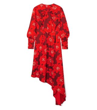 Dodo Bar Or + Melody Floral-Print Crepe Midi Dress