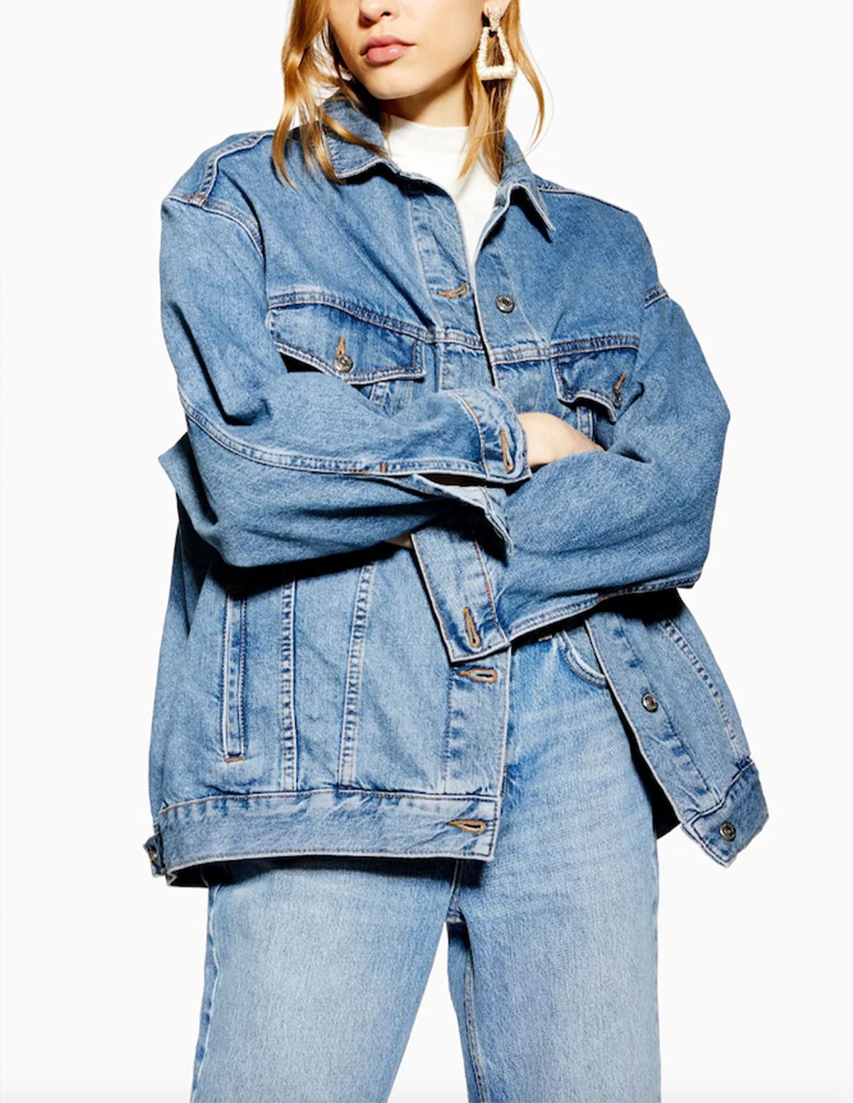 This Is Exactly What to Wear With a Jean Jacket | Who What Wear