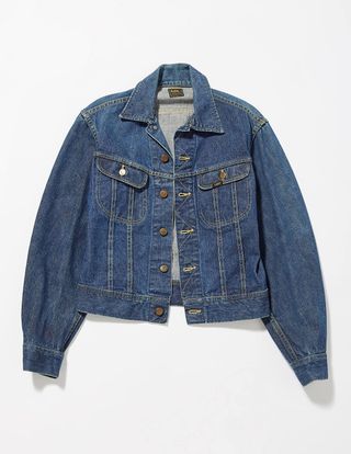 Vintage Lee + Dark-Wash Denim Jacket