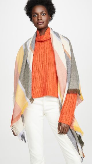 Madewell + Stripe Blanket Scarf