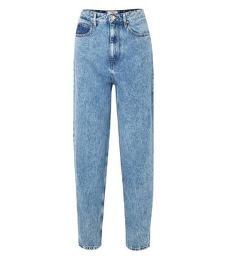 Isabel Marant Étoile + High-Rise Tapered Jeans