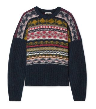 Jason Wu + Fair Isle Merino Wool-Blend Sweater