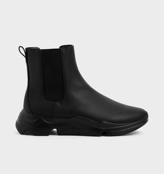 Charles & Keith + Chunky Sole Chelsea Boots