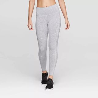 Joylab + Performance High-Waisted 7/8 Mini Striped Leggings