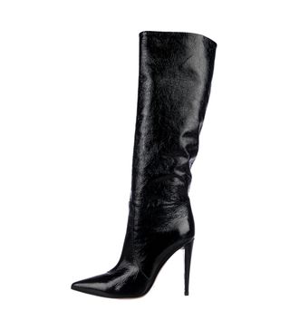 Gianvito Rossi + Patent Leather Knee-High Boots