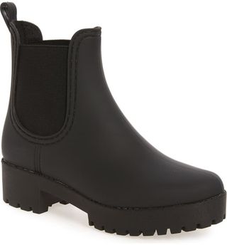 Jeffrey Campbell + Cloudy Waterproof Chelsea Rain Boot