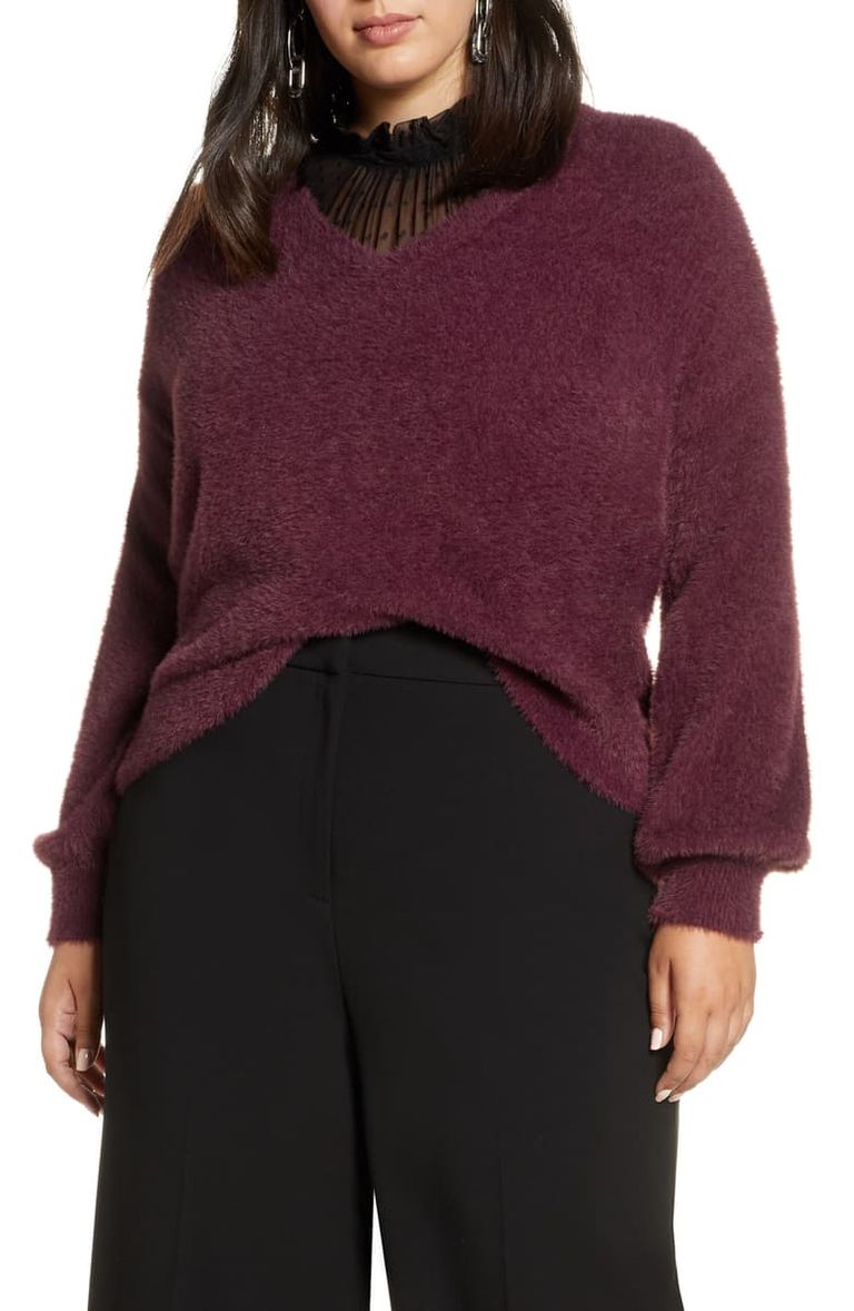 The 11 Best Burgundy Sweaters and How to Style Them Who What Wear