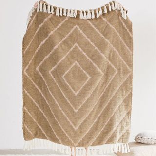 Urban Outfitters + Stevie Sherpa Waffle Throw Blanket