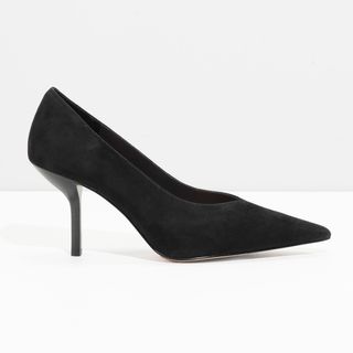 & Other Stories + Pointed Suede Heels