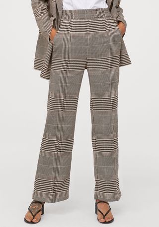 H&M + Straight-Cut Suit Pants