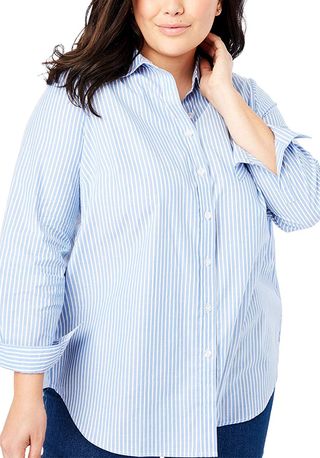 Woman Within + Perfect Button-Down Shirt