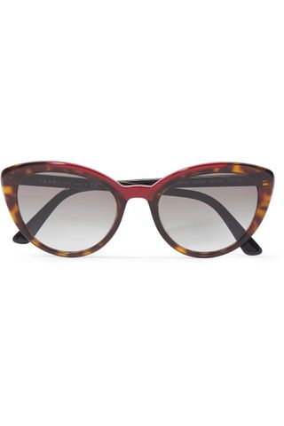 Prada + Cat-Eye Acetate Sunglasses