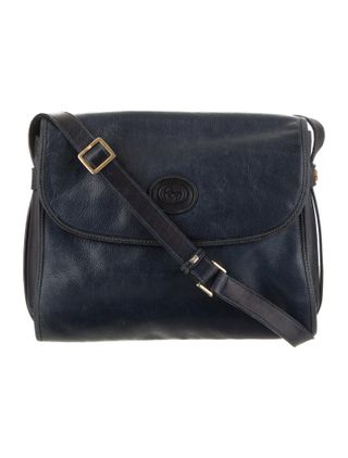 Gucci + Vintage Leather Crossbody Bag