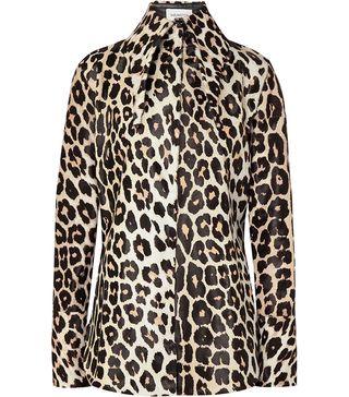 16Arlington + Seymour Leopard-Print Calf Hair Shirt