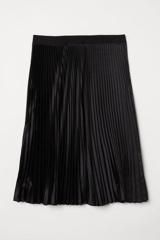 H&M+ + Pleated Skirt