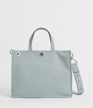 AllSaints + Captain Lea Leather East West Tote Bag