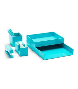 Poppin + Desk Collection Set