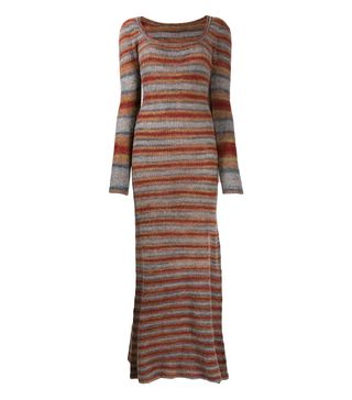 Jacquemus + Knitted Striped Dress