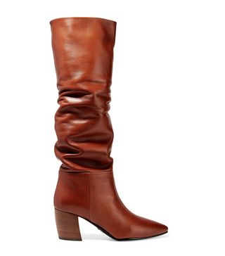 Prada + Leather Knee Boots