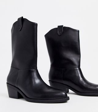 Monki + Western Style Ankle Boots