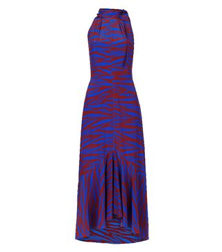 Whistles + Peria Tiger Print Silk Dress