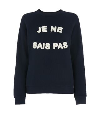 Whistles + Je Ne Sais Pas Logo Sweatshirt