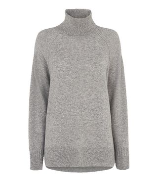 Whistles + Cashmere Roll Neck Sweater