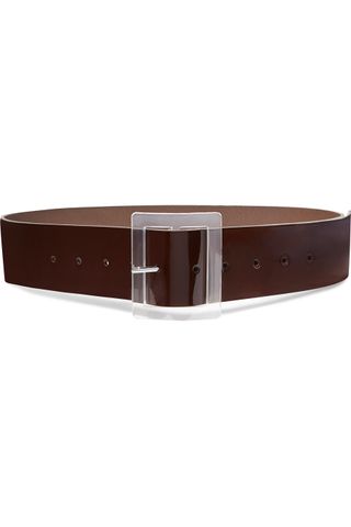 Tibi + Patent-Leather Waist Belt