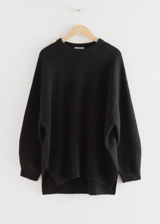 & Other Stories + Oversized Wool Blend Sweater