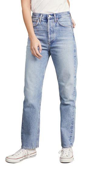 Agolde + Mid-Rise '90s Loose Fit Jeans