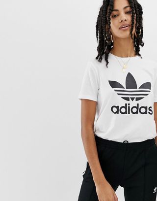Adidas Originals + Trefoil Logo Tee