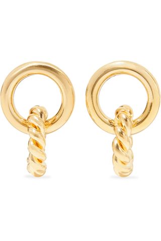 Laura Lombardi + Duo Gold-Tone Earrings