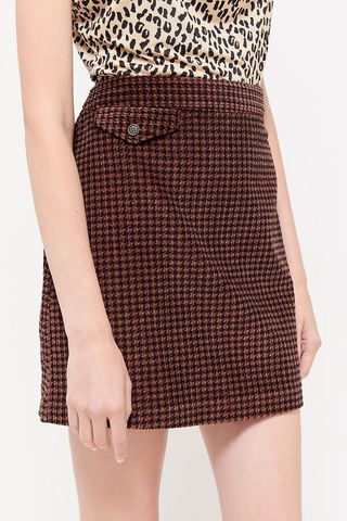 Urban Outfitters + Nene Corduroy Mini Skirt