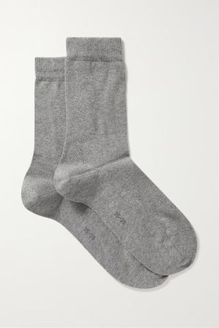 Falke + Family Set of Three Stretch Cotton-Blend Socks